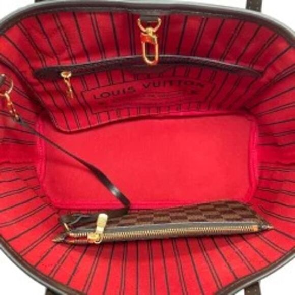 Louis Vuitton Neverfull PM Canvas Damier Tote Bag - Picture 4 of 9